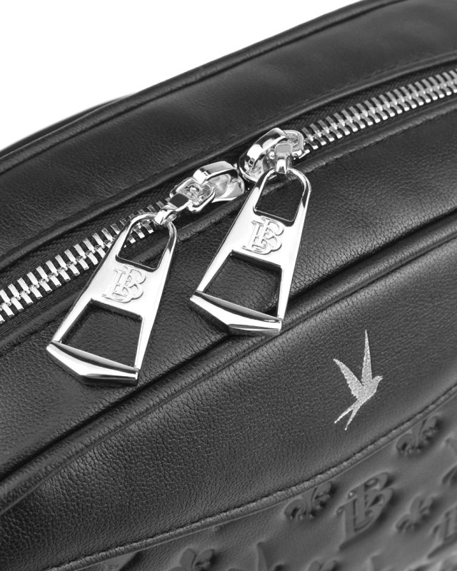 Women's Bluejay Black Silver Bag