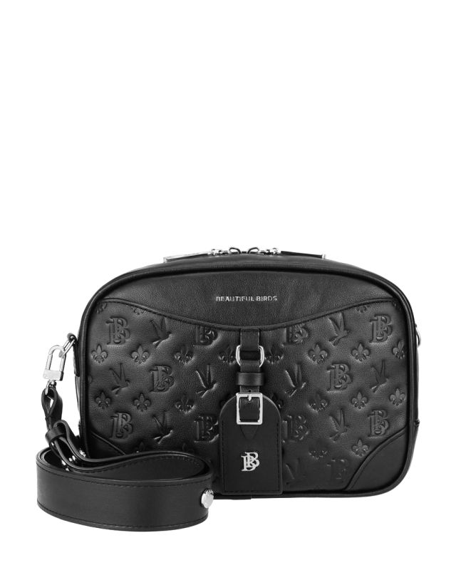 Women's Bluejay Black Silver Bag