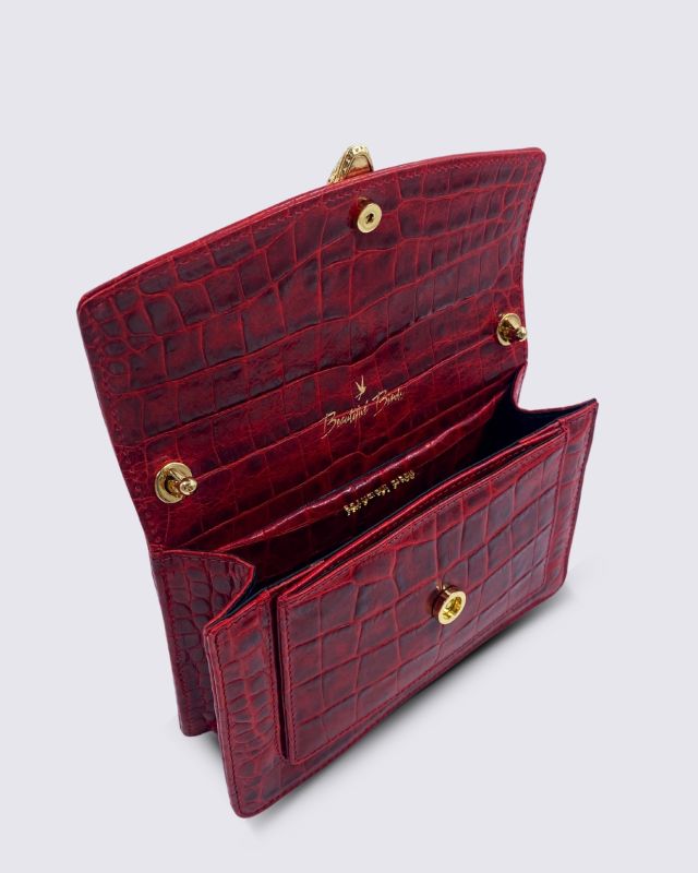 Women's Pompadour RedCroc bag