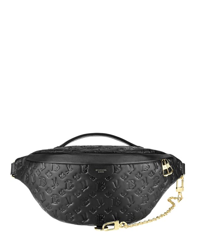 Sparrow Black Gold bag