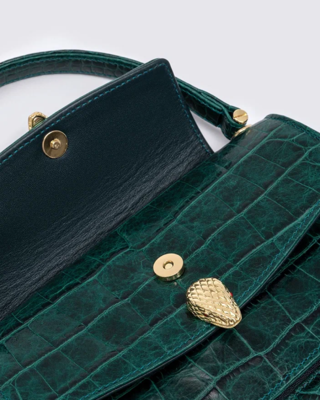 Women's Pompadour Green bag