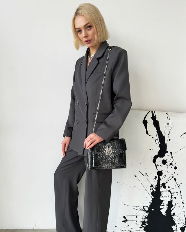 Women's Swallow BlackSilver Blanco Bag