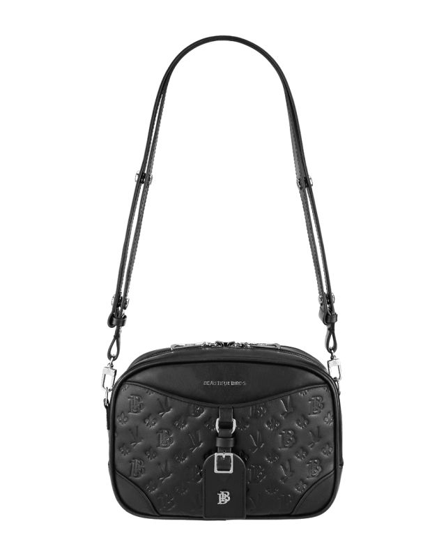 Women's Bluejay Black Silver Bag