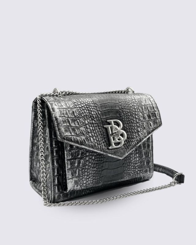 Women's Swallow BlackSilver Blanco Bag