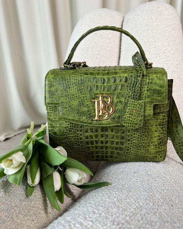 Women's Coco GreenMiniCroc Bag