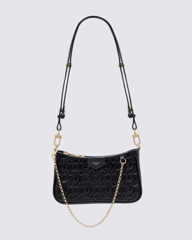 Women's Kinglet Black Gold Bag